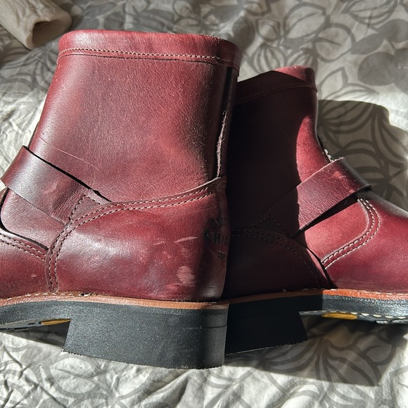 Chippewa short 7" Raynard harness boots size 6 - Picture 5 of 10